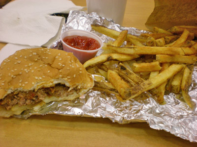 Actual photo of my dinner.