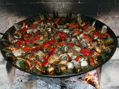 Sergio's paella.