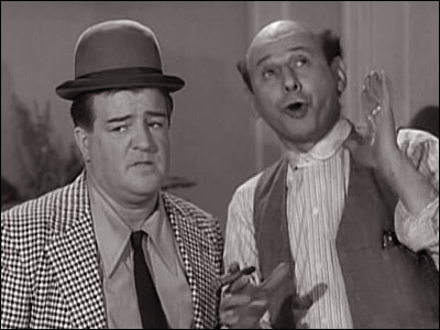 Lou Costello and Sidney Fields